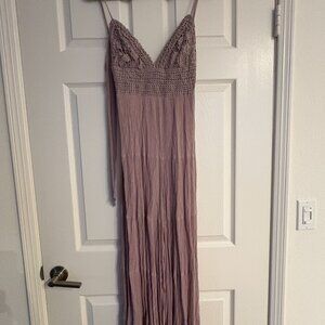 Boho Crochet Illa Illa Jumpsuit (S)